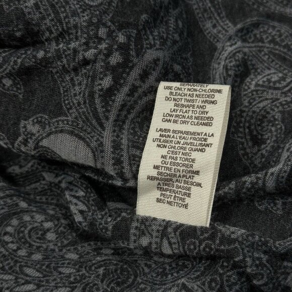 Free People Boho Jacket Women’s Sz 6 Military Ruffles Blazer Burgundy Gray - Picture 12 of 12